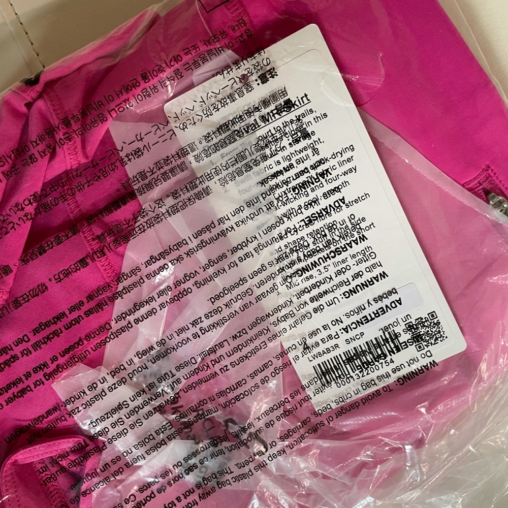 LULULEMON Pace Rival Tennis Skirt SONIC PINK  REGULAR LENGTH 2022 Size 4 NWT - Picture 13 of 13